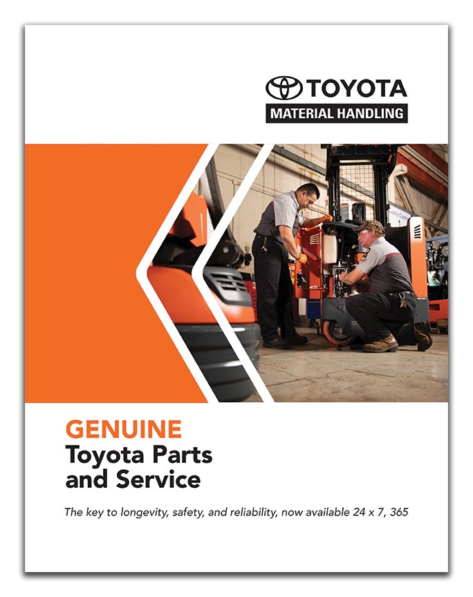 Couverture du livre blanc sur les pièces et services d’origine Toyota