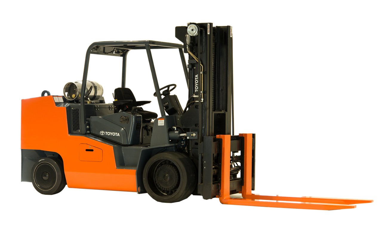 High-Capacity Cushion Forklift