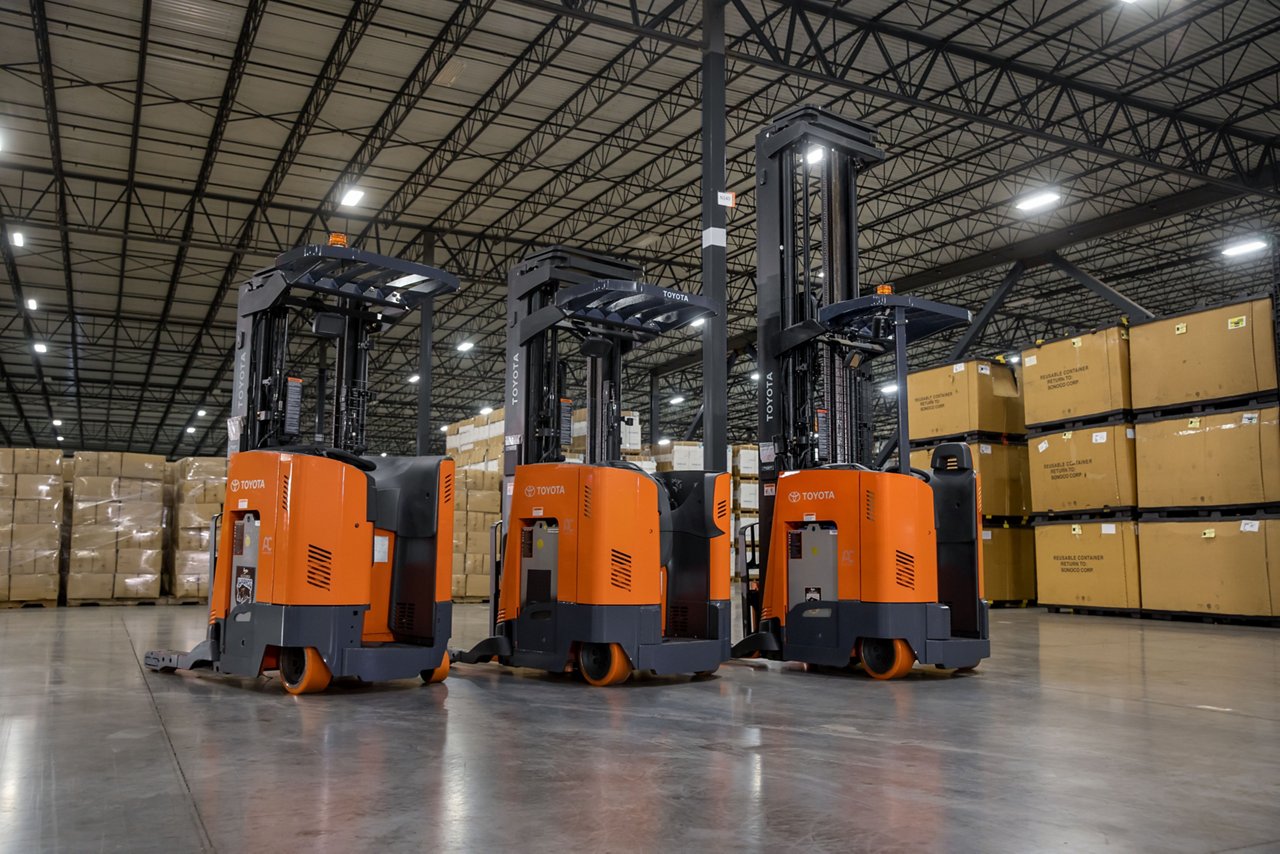 Reach Truck Group Beauty 3