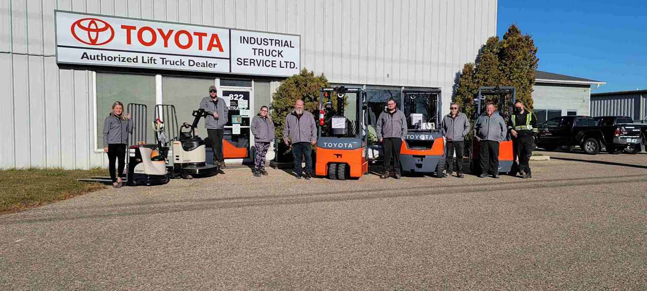 Service de chariots de manutention : succursale de Saskatoon